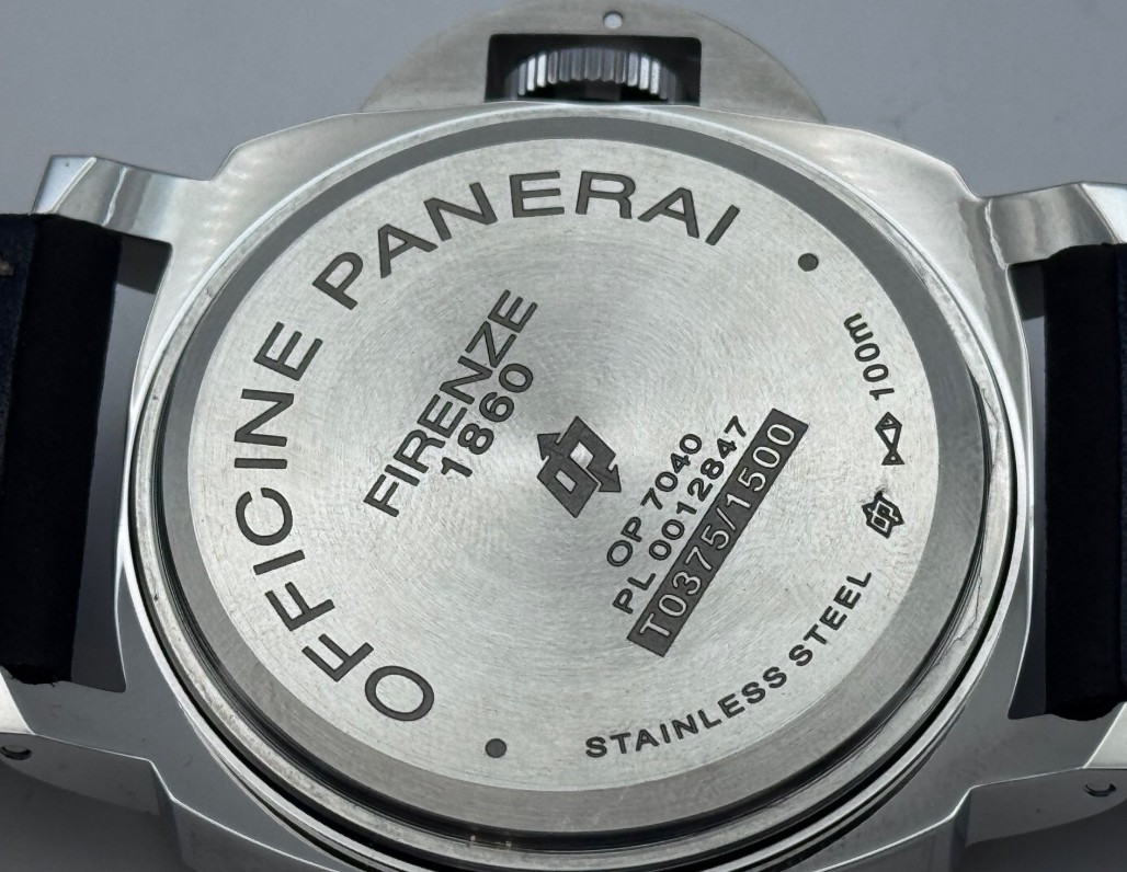 Caseback / engraving